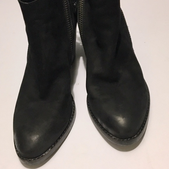 Dolce Vita genuine leather boots with zippers - Picture 6 of 14